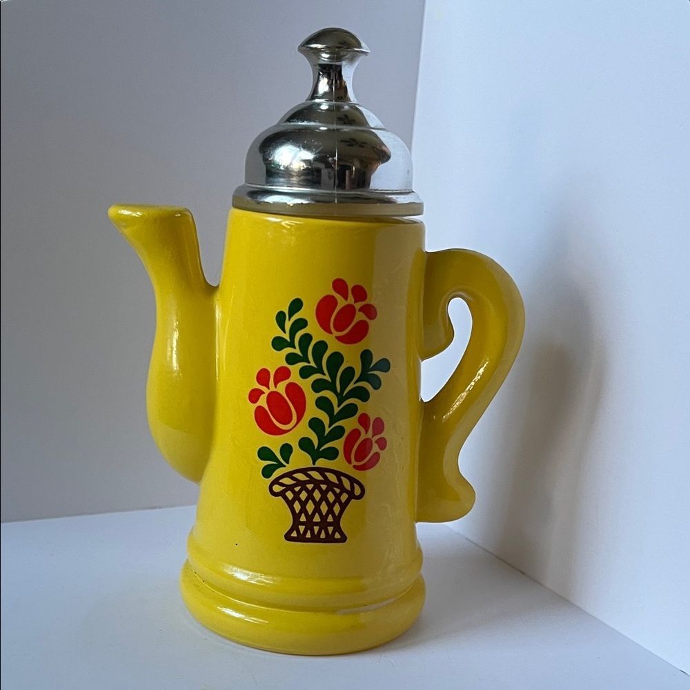 Vintage Avon Koffee Klatch bath foam or oil decanter